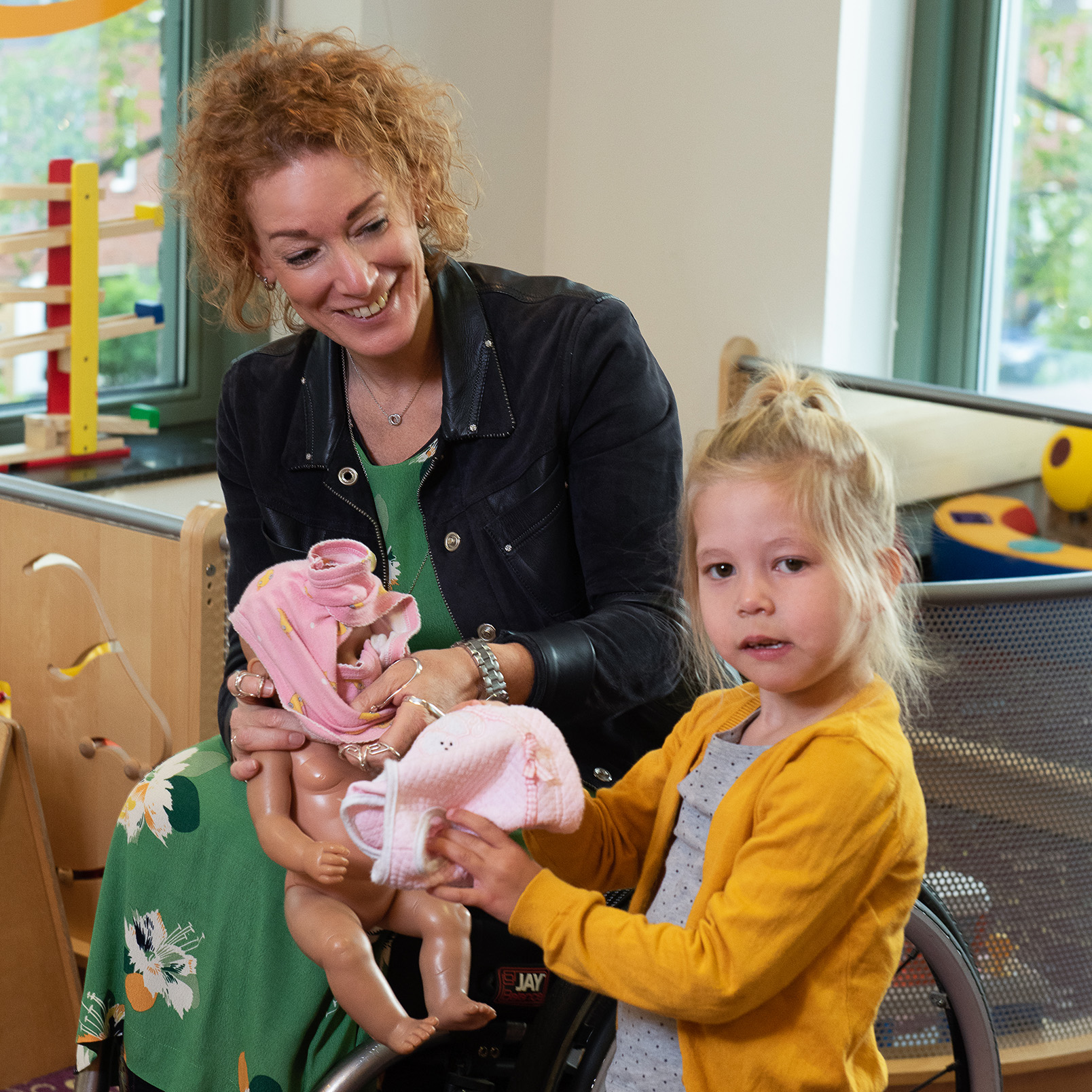 Hester en meisje - Kind en Ziekenhuis